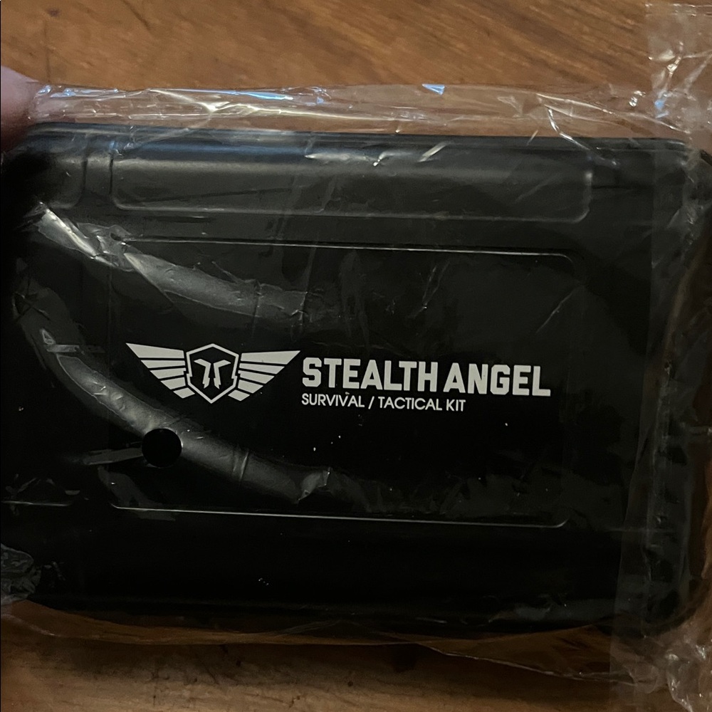 Black Survival Tactical Kit with case